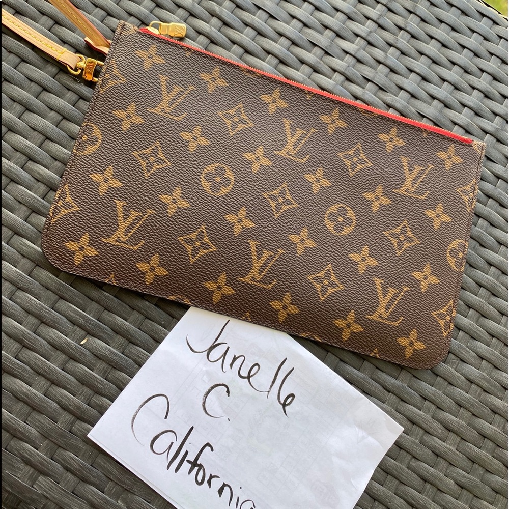 Monogram LV pouch